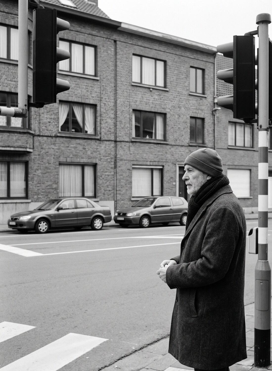 Sample photograph captured on MONOCHROME film simulation